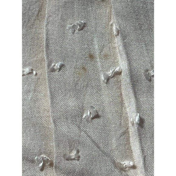 Anthropologie Maeve Women's Pink Flutter Sleeve Top. Light Pink. Sz. 0. - Picture 5 of 6